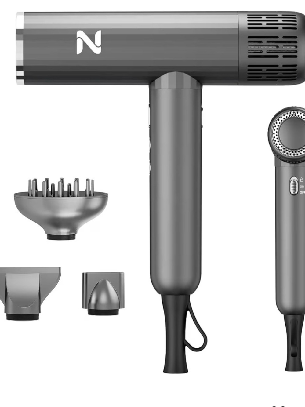 Natrial High Speed Ionic Hair Dryer 1600W Brushless Motor NIB - Picture 12 of 12